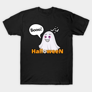 Funny Halloween Ghost T-Shirt